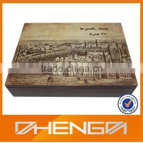High Quality Customized Color Print Fancy Wood Box Photo Box photo-2