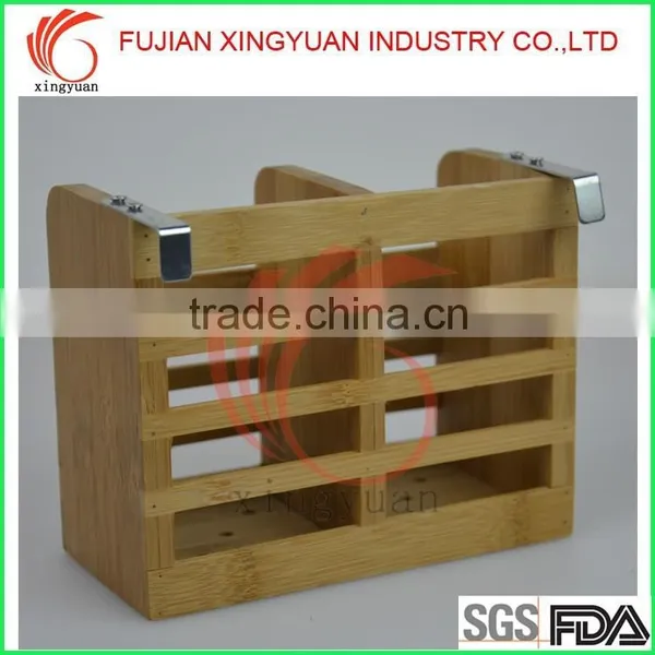Bamboo Kitchen Utensil Holder, Spatulas Bamboo Holder photo-3