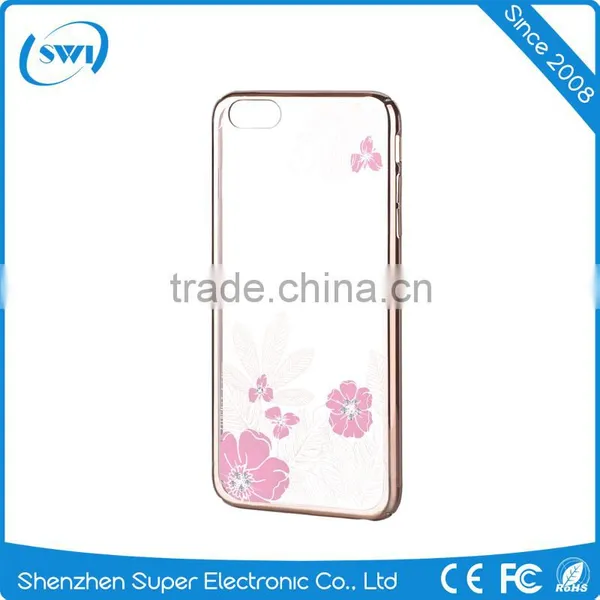 Luxury Mobile Phone Accessories Vouni Crystal PC Case for IPhone 6/6s Back Cover Shell photo-5