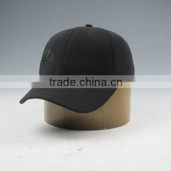 Black Fitted Baseball Caps Stretch Constructed Baseball Caps photo-3