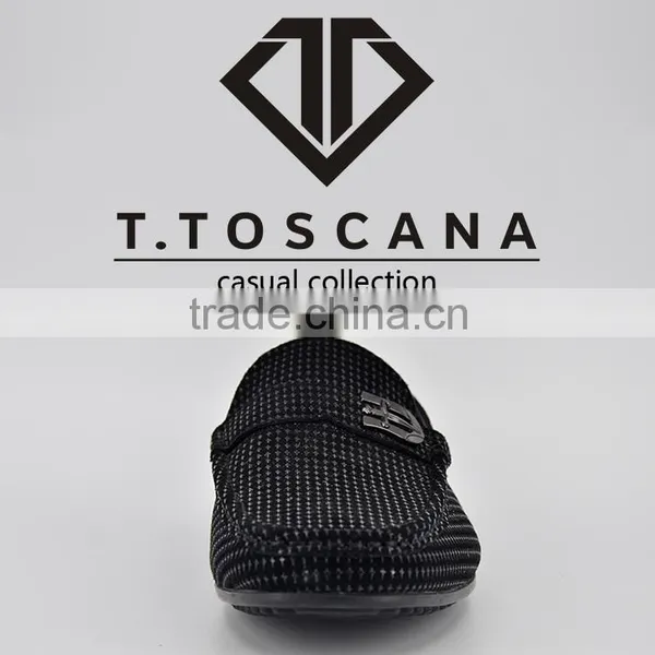 2016 Fancy Sharp Black Cool Boy New Model Men Casual Shoes photo-3
