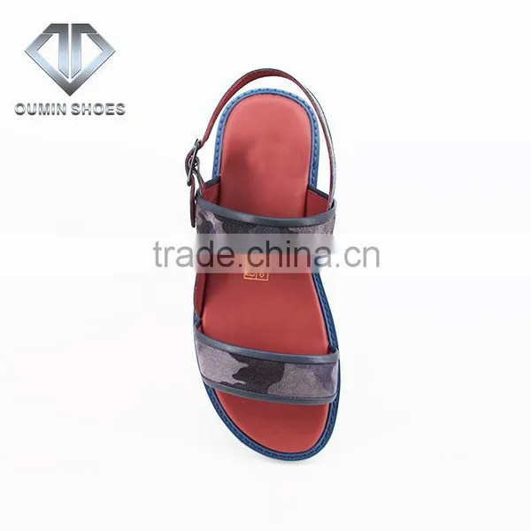 New Designs Flat Comfortable Hot Sell Men Sandals Photo for 2016 photo-5