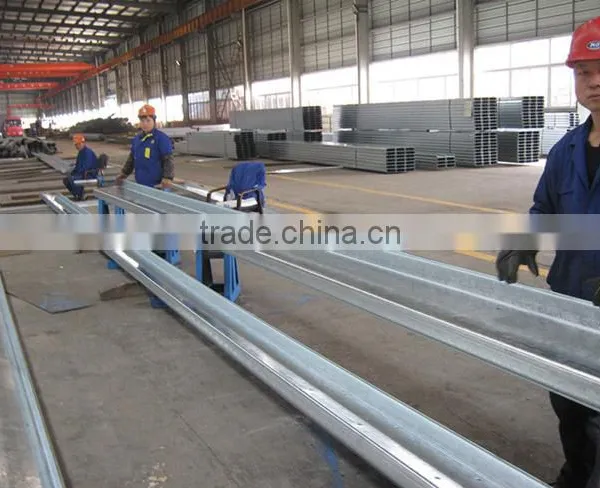 Cold-Formed Machinery for C Purlin, C Purlin Cold Roll Forming Machinery With Punching Holes photo-4