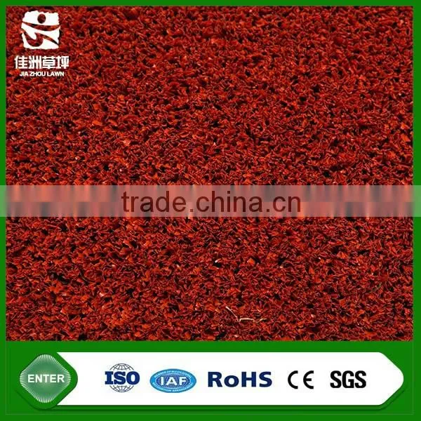 Red Yellow 10mm Synthetic Turf Colors Prices for Track Used for Sale