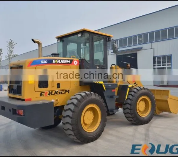 Eougem New Type3.0 Ton CE Approved Wheel Loader With Electric Joystick/Quick Hitch/Euroiii Engine/Sweeper photo-2