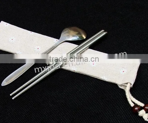 Outdoor Camping Titanium Chopsticks Custom photo-4