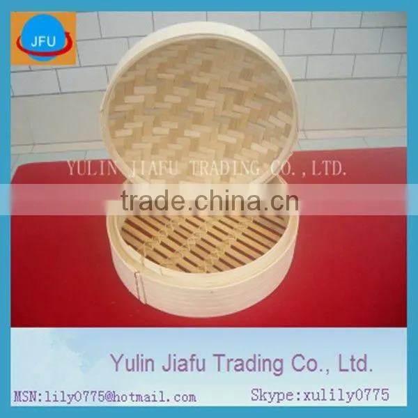 Bamboo Basket New Item Handmade Cheap Nature Bamboo Steamer Basket