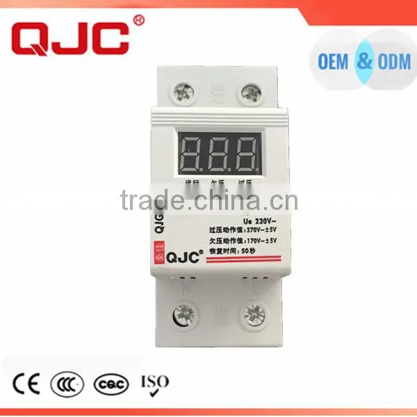 over under voltage protection device with LCD protector