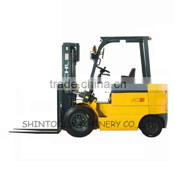 2.5 Ton CPD25 Seated Chinese Small Electric Forklift Price With Bbattery photo-3