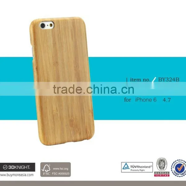 Wholesales Creative Cell Phone Case For Iphone6 6plus Laser Carving Wooden Cell Case Cover photo-6