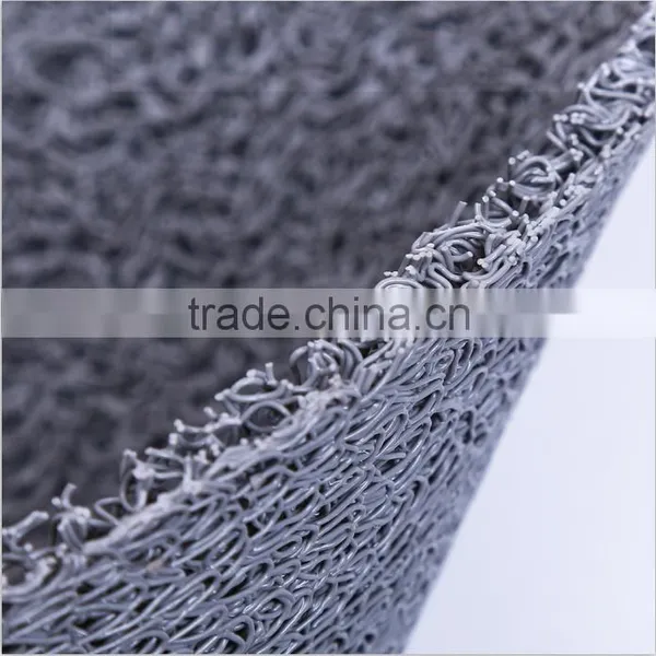 Custom Washable Pvc Coil Carpet Cushion Mat With Foam Backing photo-6