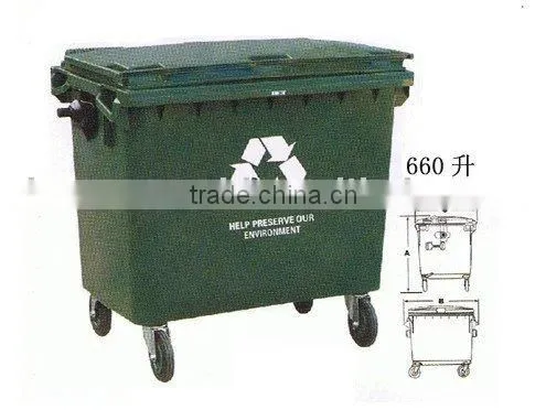 Wheeled Dustbins , Plastic Waste Can