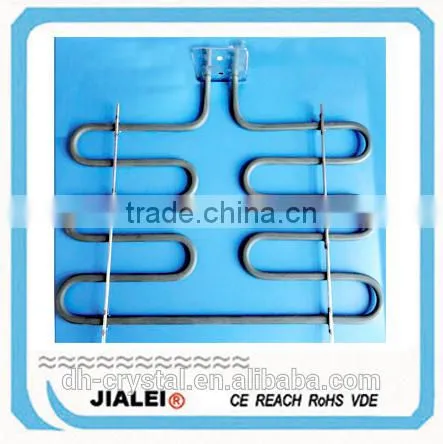 Electrical heating tube heater tube element