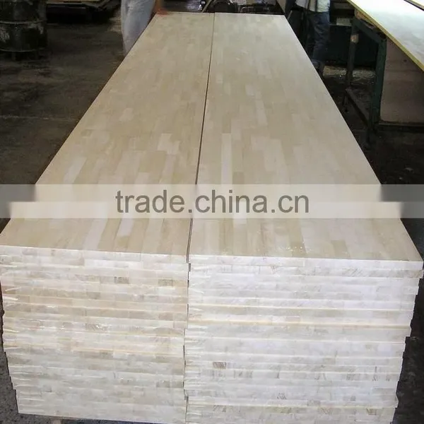 96 in x 48 in x 1.102 in Hot Hard Rubber Wood Finger Joint Board photo-2