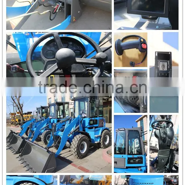 Big Cab Agricultural Mini Wheel Loader For Sale With 37KW Engine photo-5