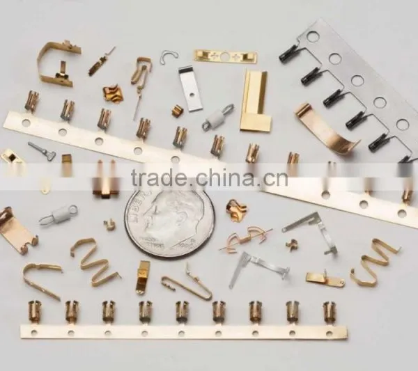 Shenzhen Manufacture Custom Made Electrophoresis Spring Steel Sheet Metal Stamping Parts Brass kg per in India photo-2