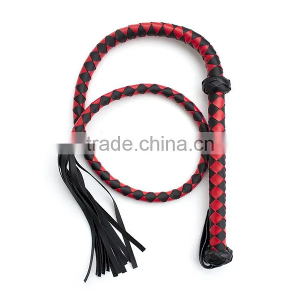 SEX TOYS SEX BULL WHIP SEX PRODUCT BULL WHIP PU BRAIDED BULL WHIP WITH LONG FOLPPY SEX PRODUCTS WHOLESALE BULL WHIP photo-2