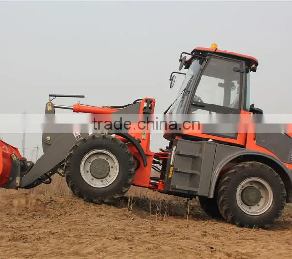 Everun 2.5ton CE Approved Mini Wheel Loader With Bucket photo-5