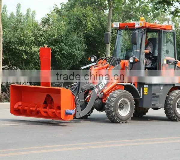 EVERUN Brand ER06 CE Winterdiesnst Hoflader Mit Schneeschild/Schneepflug photo-4