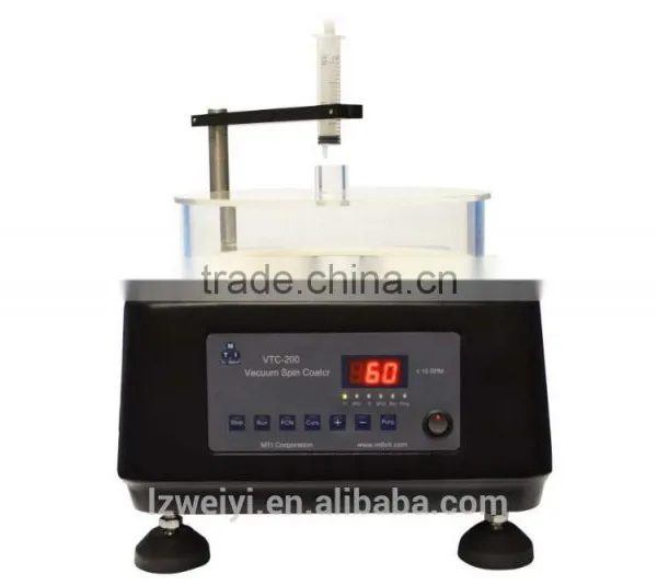 VTC-200 High Precision Specimen Spin Coater Weiyi Brand photo-5