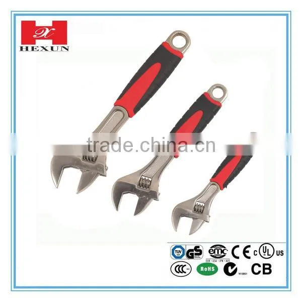 2016 New Arrival Small Adjustable Wrench With 5 Sizes 6", 8", 10", 12", 15" photo-2