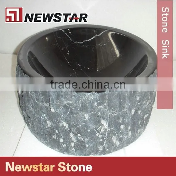 Newstar Polished Black Stone Sink photo-3