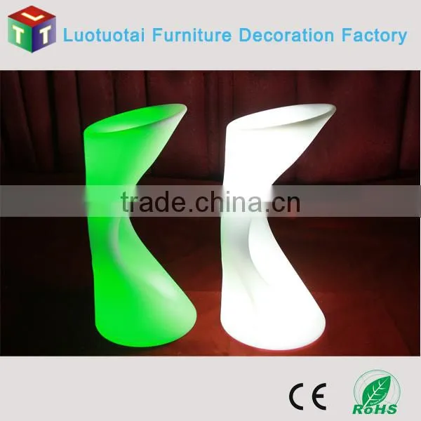 Rechargeable Battery Operated Illuminated Led Bar Chair/led Bar Stool photo-2