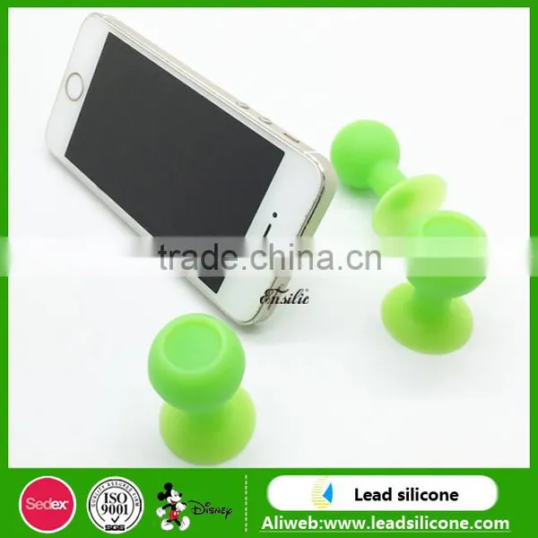 2017 Universal Flexible Silicone Phone Stander /Magnet Silicone Phone Stand/universal Cable Holder for Smartphone photo-3