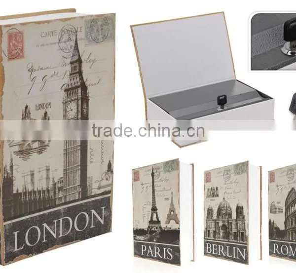 Factory Wholesale Dictionary Metal Secrect Book Hidden Money Safe Box photo-5