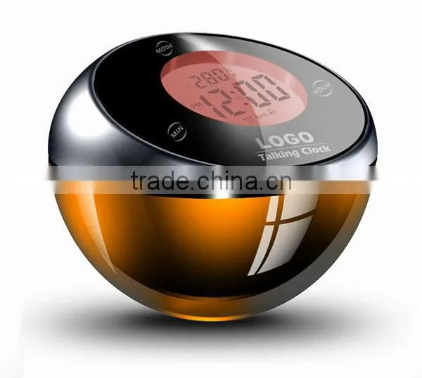 7 Color Talking Alarm Clock, Popular Promotional Digital Clock photo-2