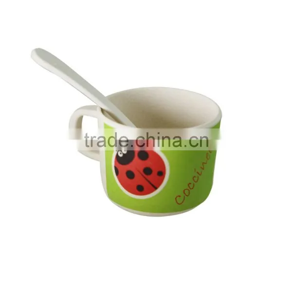 Eco-friendly High Standard Bamboo Fiber Kids Dinnerware Sets photo-4
