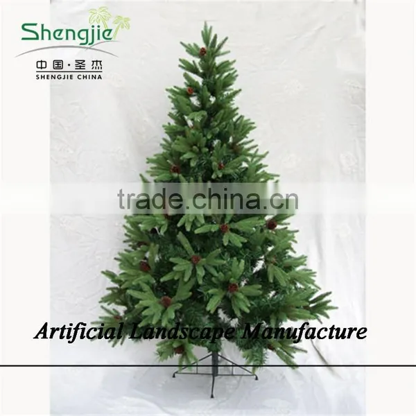 SJZJN 1536 Artificial High Quality Product 2015 Christmas Decorative Tree Hotsale Fake Pine Tree photo-3