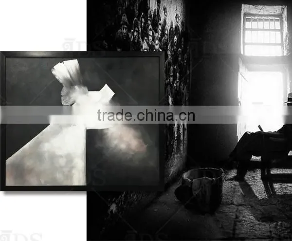 Customized New Design Framed Wall Painting With Gold Leaf photo-3