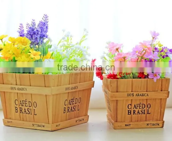 Wooden Flower Pot Size Can be Customized photo-5