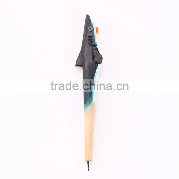 Novelty Wooden Hand Craft Animal Ballpoint Pen, Creative Wooden Craft Animal Ball Pen photo-5