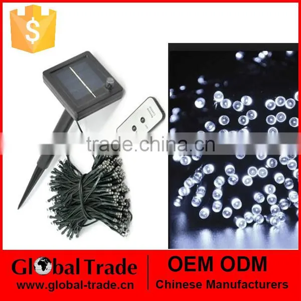 G0052 200LED Solar String 2V Solar Christmas String Light Wedding Party fairy Garden Lights