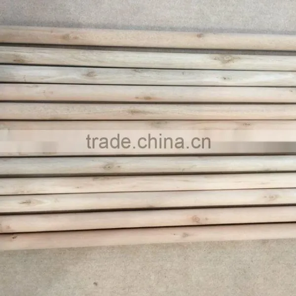 Natur 120*2.2cm Italian Thread Wood Handle Grips for Broom and Mop photo-2