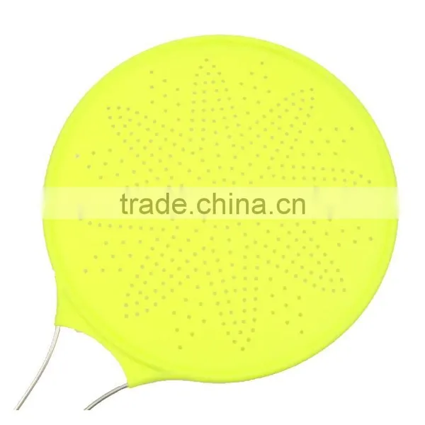 High Quality Silicone Rubber Flat Colored Colanders Decorative Colanders photo-3