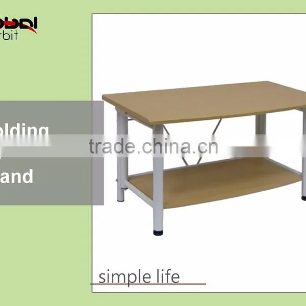 Durable Wood TV Stand Outdoor Home Furniture Wooden Folding Table photo-5
