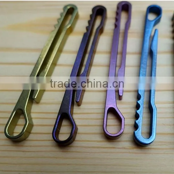 TK-7028 Quickdraw Outdoor Equipment Titanium Alloy Rattlesnake Hanging Buckle photo-2