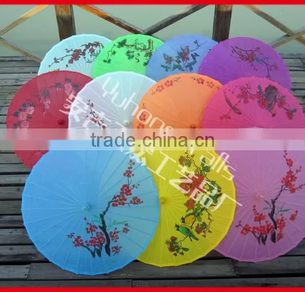 High Quality Wedding Silk Parasol in Bamboo Crafts photo-4