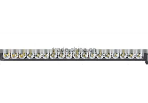 18" Off Road LED Light Bar With Integrated Amber LED Strobe Light Head photo-2