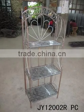 Iron Metal Stainless Flower Shelf & Shoes Shelf JY12001-12003 photo-4