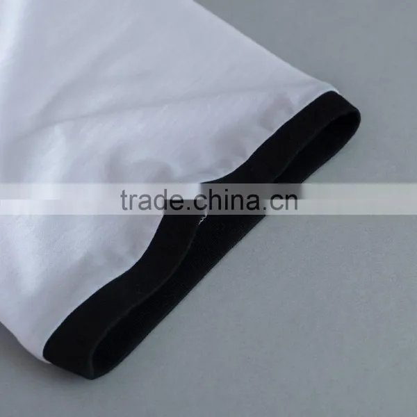 Man's Ringer Blank T-shirt photo-4