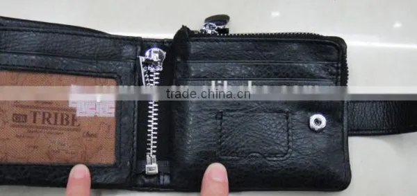 Fashion Man Hot Popular Real Leather Travel Notecase photo-3