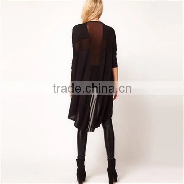 Wholesale Apparel Women Clothing Ladies New Design Fashion Long Custom t Shirt Guangzhou Manufacturers Cheap Price Szdongfan photo-3