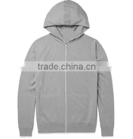 Cotton And Cashmere-Blend Zip-Up Hoodie photo-4