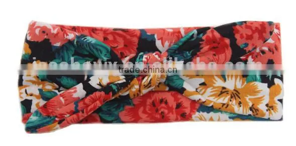 100% Cotton Fabric Printed Kids Girl Headband photo-6