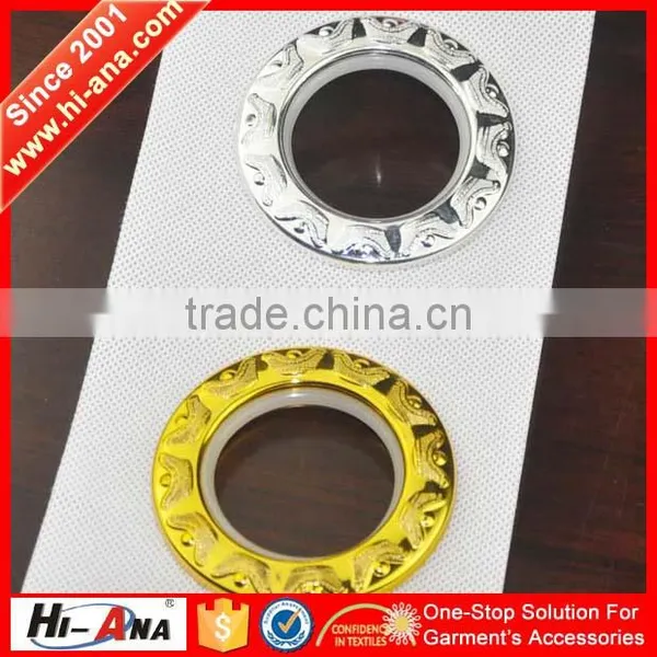 Hi-ana Curtain2 Familiar in Oem Odm Factory New Design Curtain Eyelet Ring photo-2