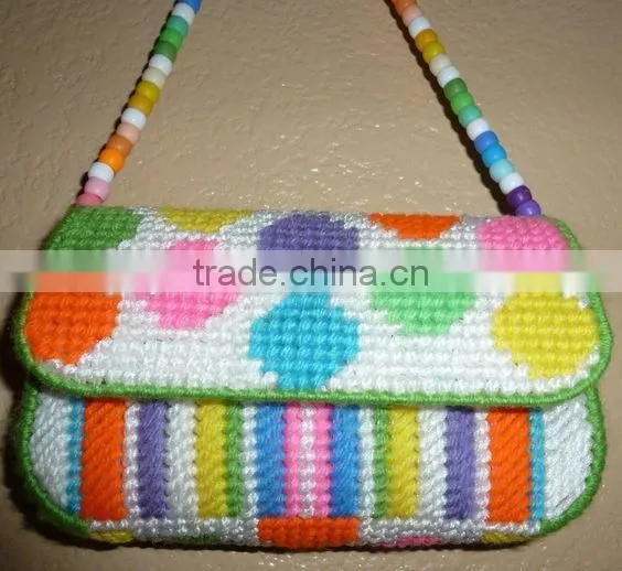 Plastic Canvas Shapes Clutchbag/purse/ Bag photo-4